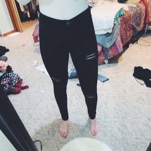 Black Hollister jeans
